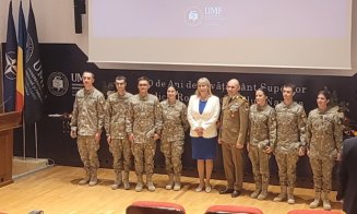 UMF Cluj începe noul an universitar cu prima serie de studenți la Medicină Militară