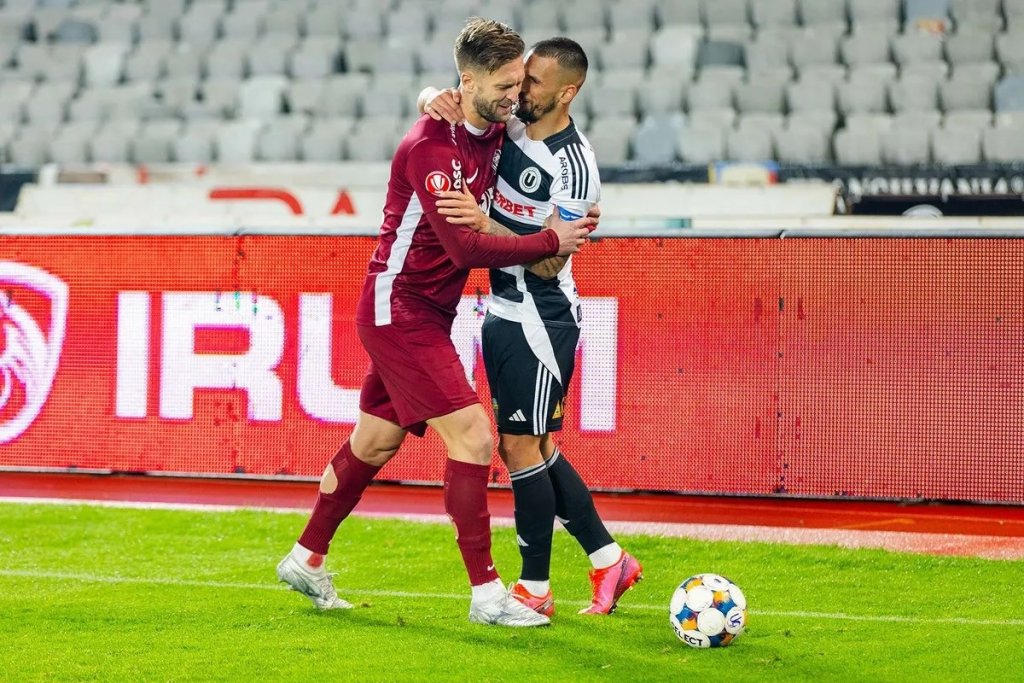 Doi "studenți" și un "feroviar", incluși în echipa ideală a etapei după Derby-ul Clujului