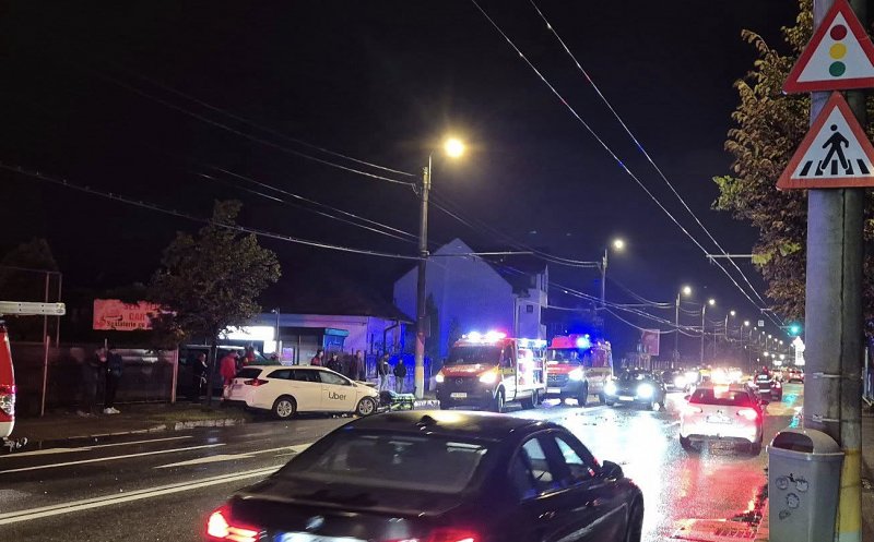 Cum s-a produs accidentul GRAV de pe strada Aurel Vlaicu / Manevra șoferului de pe UBER