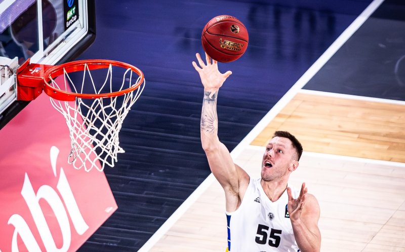 Mitch Creek a debutat în BT Arena și a rămas impresionat. Ce a transmis australianul după jocul cu Bahcesehir Istanbul