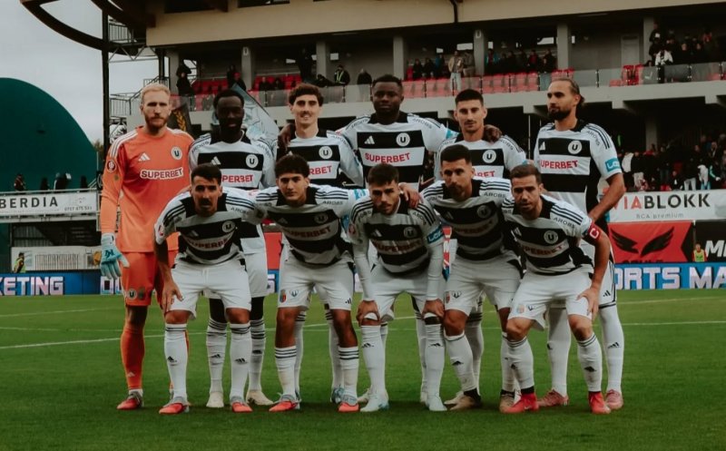 Rezultat rușinos pentru "U" Cluj. Csikszereda a obținut prima victorie în Superligă în fața "studenților"