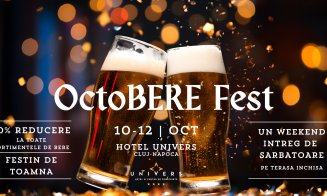 Toamna la Hotel Univers: OctoBERE Fest, promoții delicioase & reduceri exclusive în luna octombrie pentru petrecerile de final de an