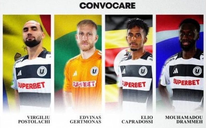 Patru "studenți", convocați la echipe naționale din Europa și Africa pentru preliminariile Cupei Mondiale