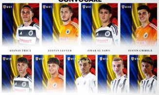 Nouă jucători ai Universității Cluj, convocați la naționalele de juniori și tineret ale României