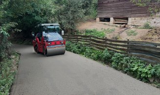 Se finalizează asfaltarea unui drum turistic din Cluj