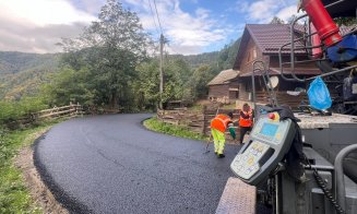 Se finalizează asfaltarea unui drum turistic din Cluj