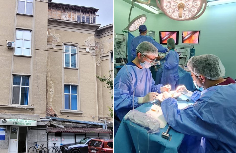 10 transplanturi în ultimele 5 zile la ICUTR Cluj, dintre care 4 într-o singură zi. Tot în podul de pe Clinicilor...