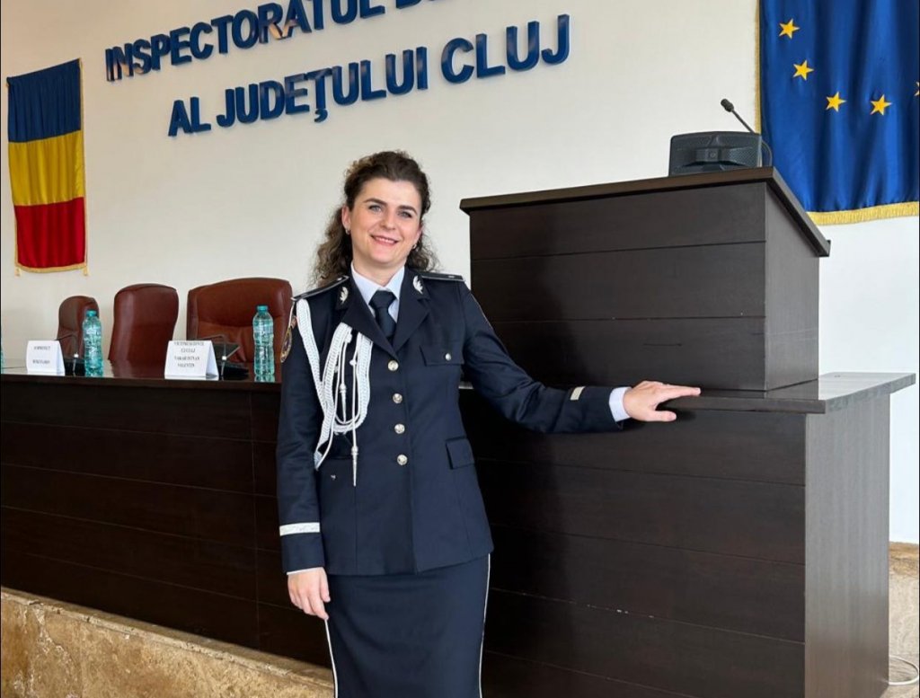 Daniela, exemplul de vigilență și curaj al Poliției Cluj: a prins un hoț chiar în timpul liber