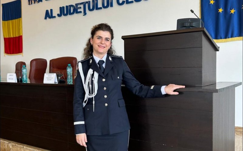 Daniela, exemplul de vigilență și curaj al Poliției Cluj: a prins un hoț chiar în timpul liber