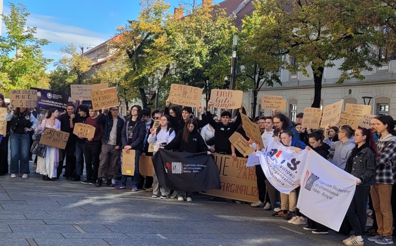 "Boicotul continuă!" Nicio schimbare după protestul anti-CREIC de la UBB/ OSUUB: Decanatul consideră cerințele studenților exagerate - "Nu trăim într-o lume perfectă"