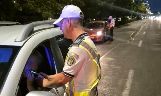Controale fulger ale polițiștilor din Cluj: 62 de mașini verificate și zeci de amenzi aplicate în doar trei ore