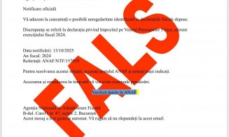 Atenție! Emailuri înșelătoare în numele ANAF. "NU accesați linkurile primite de la ion@impal"