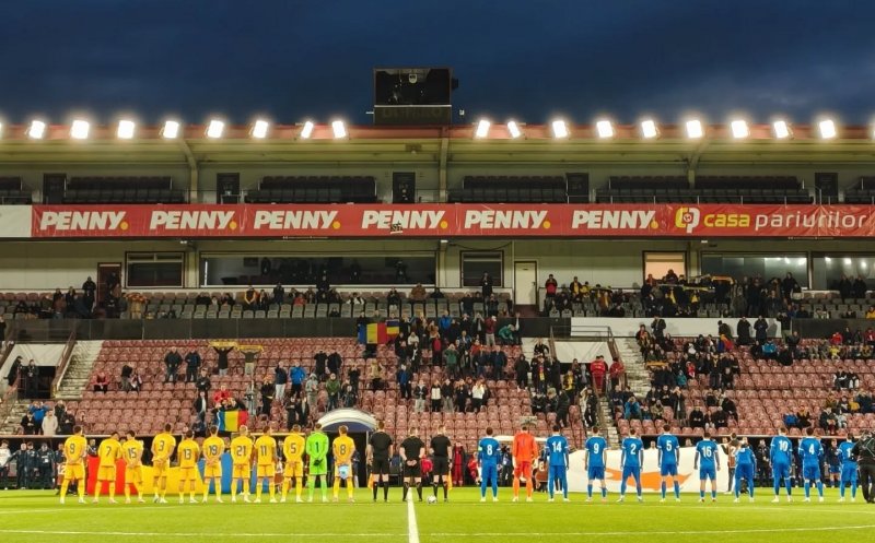 Naționala de tineret s-a simțit excelent la Cluj. Victorie fără emoții în fața Ciprului