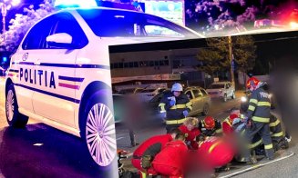 Polițiștii, despre accidentul GRAV cu pietonul lovit de mașină care a fost intubat și transportat la spital: Traversare NEREGULAMENTARĂ
