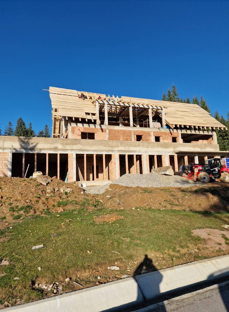 Lucrări în toi la Centrul modern de tratament și recuperare din zona de munte a Clujului