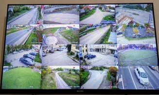„Big Brother” în Huedin: Zeci de camere de supraveghere înregistrează tot ce mișcă în oraș
