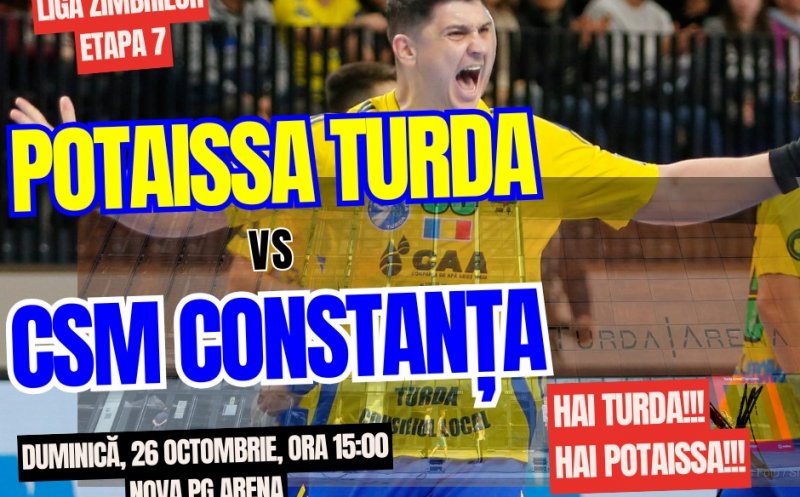 Meci spectaculos de handbal la Turda: AHC Potaissa Turda vs. CSM Constanța. Bilete și abonamente
