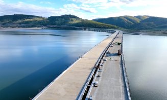 Autostrada Transilvania: Viaduct de aproape 2 km, pe deasupra unui lac de acumulare
