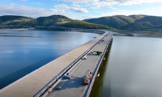 Autostrada Transilvania: Viaduct de aproape 2 km, pe deasupra unui lac de acumulare