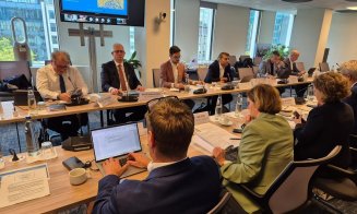 Directorul General al Aeroportului Internațional Cluj, David Ciceo, la ședința Board-ului ACI Europe