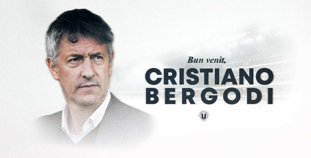Oficial. Cristiano Bergodi este noul antrenor al Universității Cluj