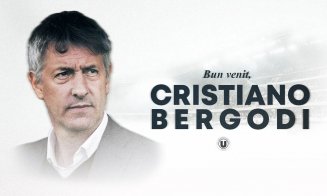 Oficial. Cristiano Bergodi este noul antrenor al Universității Cluj