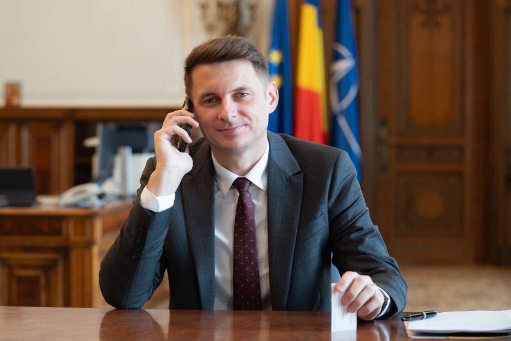 Clujeanul șef la Senat l-a felicitat pe Igor Grosu pentru realegerea la conducerea Parlamentului Republicii Moldova