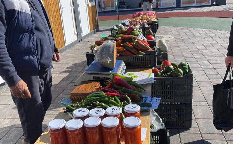 Târgul producătorilor locali din Florești: legume, fructe proaspete, lactate și produse apicole. „Toate pline de gust, culoare și nutrienți”