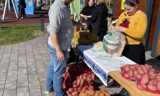 Târgul producătorilor locali din Florești: legume și fructe proaspete, lactate și produse apicole. „Toate pline de gust, culoare și nutrienți”