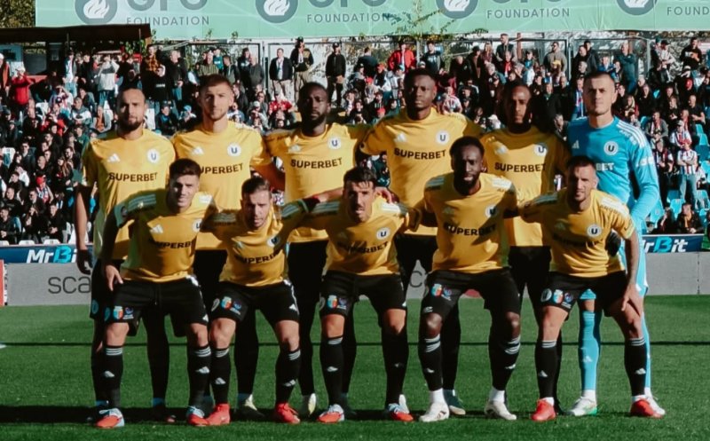 Bergodi a debutat cu un succes la "U". Clujenii revin cu toate punctele de la Galați