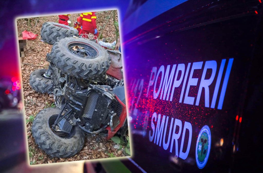 Adolescent de 16 ani MORT într-un accident cumplit cu ATV-ul. Alți 6 minori sunt răniți