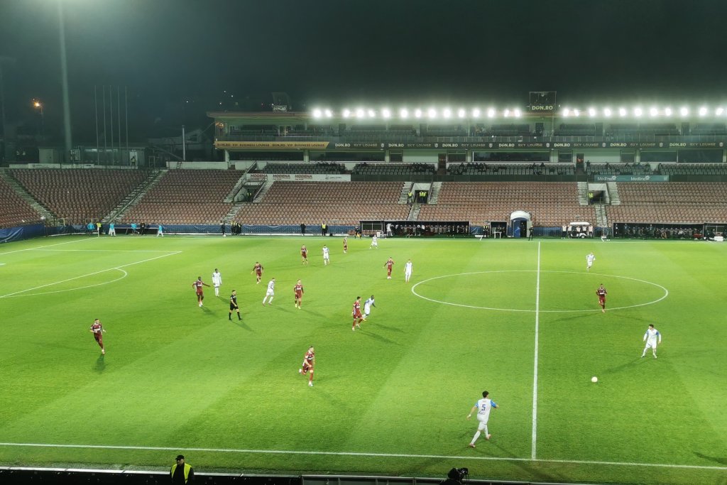 CFR dă semne de revenire. Clujenii au câștigat fără emoții cu CSM Slatina în Cupă