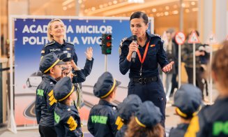 Peste 160 de copii au participat la Academia micilor polițiști, la VIVO! Cluj-Napoca