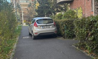 Parcare la scară în Cluj-Napoca. ”Următorul pas... pe balcon”