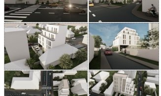 Hotel cu magazin la parter, pe Traian Vuia