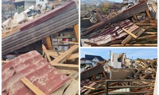 Familia din Dej care a rămas fără casă în urma unei explozii are nevoie de ajutor. Cum puteți dona