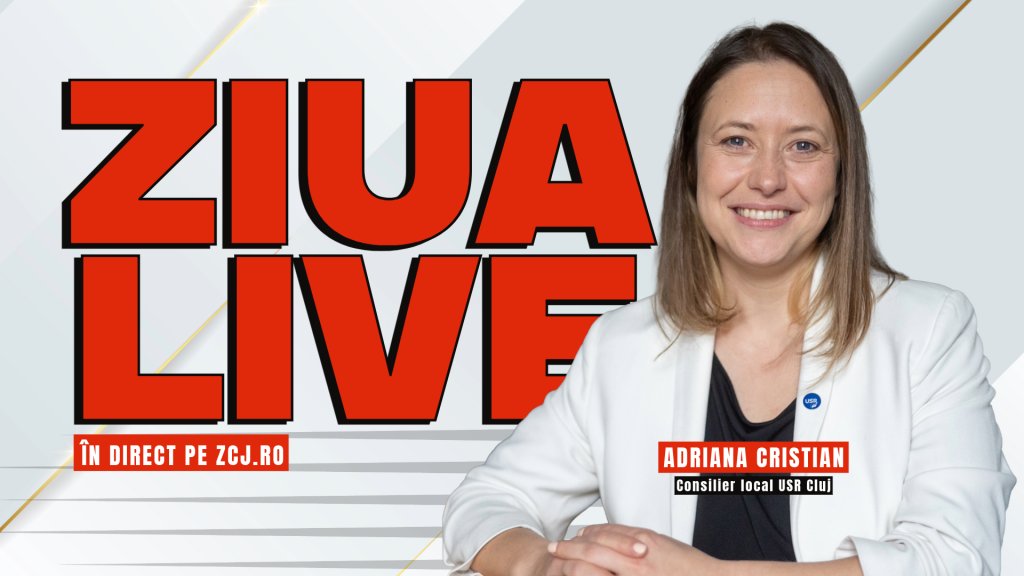 Consilierul local Adriana Cristian vine la ZIUA LIVE