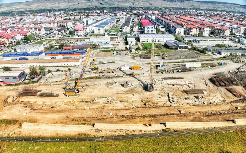 METROU CLUJ. S-au realizat peste 50% din pereții mulați ai puțului de lansare a celor două ”cârtițe”