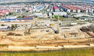 METROU CLUJ. S-au realizat peste 50% din pereții mulați ai puțului de lansare a celor două ”cârtițe”