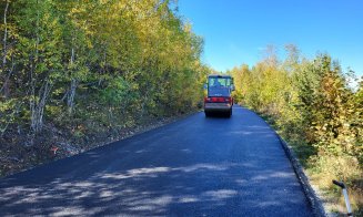 Un nou drum județean din Cluj este asfaltat în totalitate. Tișe: „Este o realizare importantă”