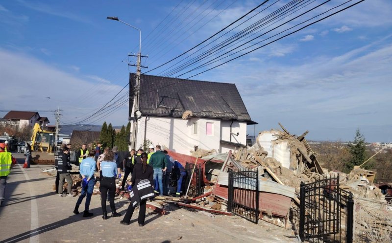 Primăria Dej sare în ajutorul familiei rămasă fără casă în urma exploziei devastatoare: locuință temporară și sprijin financiar