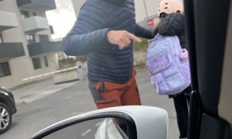 Trotinetist din Cluj, care și-a pus fiica în pericol, amenințări cu moartea la adresa celui care l-a atenționat / Îl va vizita și Protecția Copilului