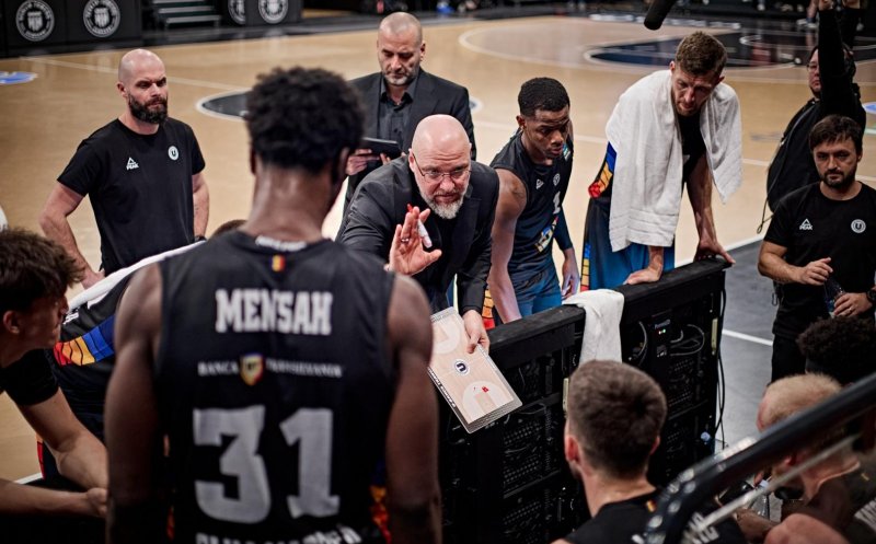 Concluziile lui Mihai Silvășan după eșecul cu Cedevita Olimpija Ljubljana: "Chiar dacă ne-am luptat nu am reușit să câștigăm"