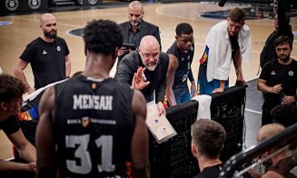 Concluziile lui Mihai Silvășan după eșecul cu Cedevita Olimpija Ljubljana: "Chiar dacă ne-am luptat nu am reușit să câștigăm"