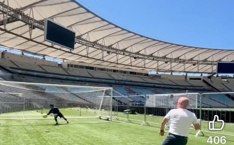 Boc, a tras la poartă pe Maracana: ''o experiență memorabilă!''