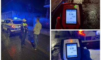 Razie de amploare în Cluj: șoferi prinși băuți la volan și zeci de amenzi date în trafic
