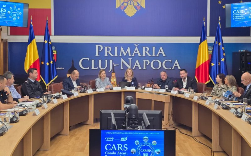 Clujul devine oraș-pilot pentru campania națională CARS dedicată tinerilor șoferi. "Responsabilitatea nu se predă. Se trăiește"