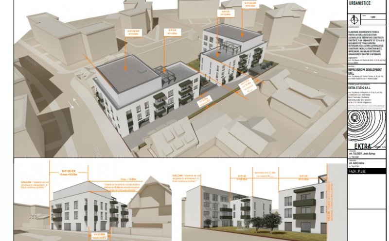 Noi blocuri în Mărăști. Sunt propuse aproape 50 de locuri de parcare