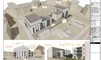 Noi blocuri în Mărăști. Sunt propuse aproape 50 de locuri de parcare