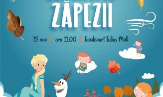 Păpușile hazlii aduc pe scena din Iulius Mall povestea: „Crăiasa zăpezii”. Participarea este gratuită
